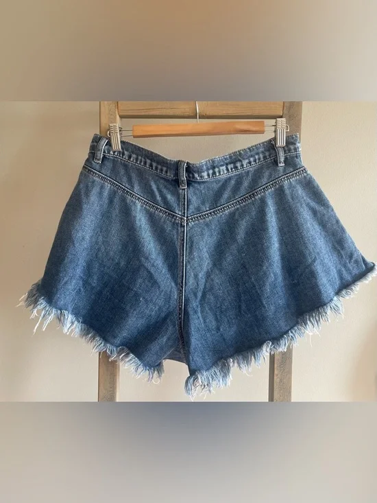 Free People Harlie Denim Shorties size 31 - Picture 4 of 6